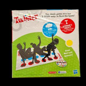 Twister Game Hasbro with Two More Moves Air and Spinner Choice NEW
